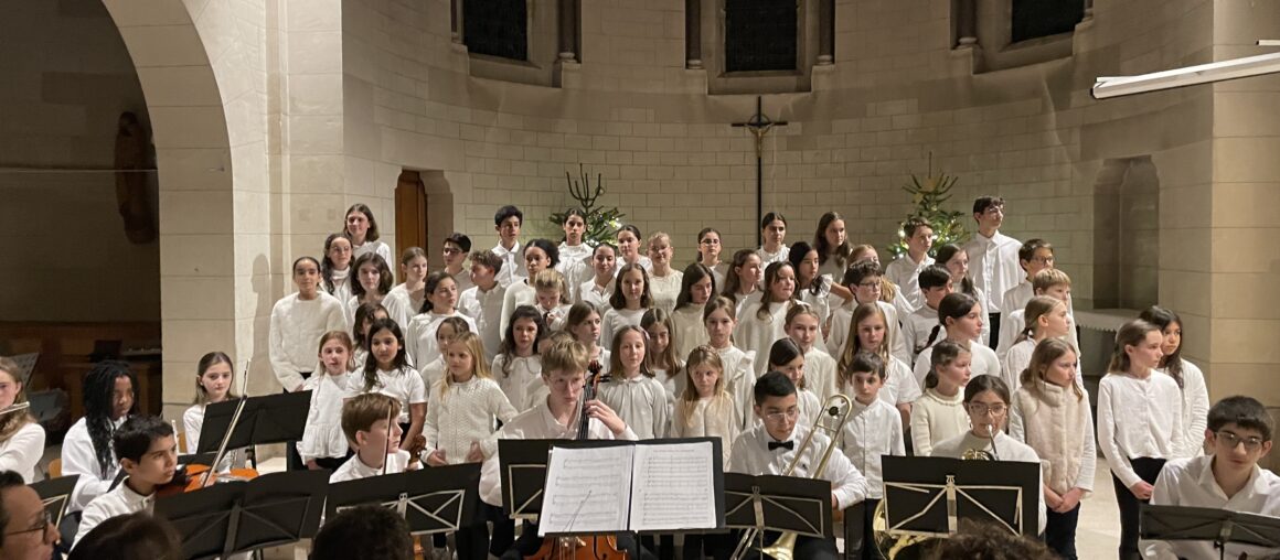 Concert de Noël à l’Institution