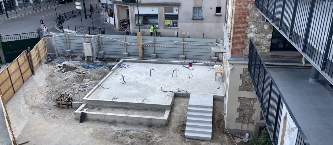 Évolution des travaux !