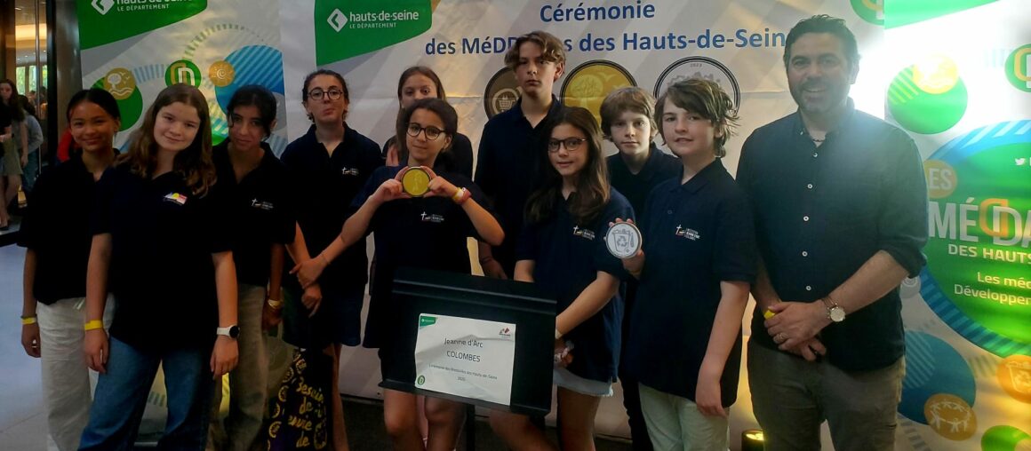 éco-délégués médaillés !