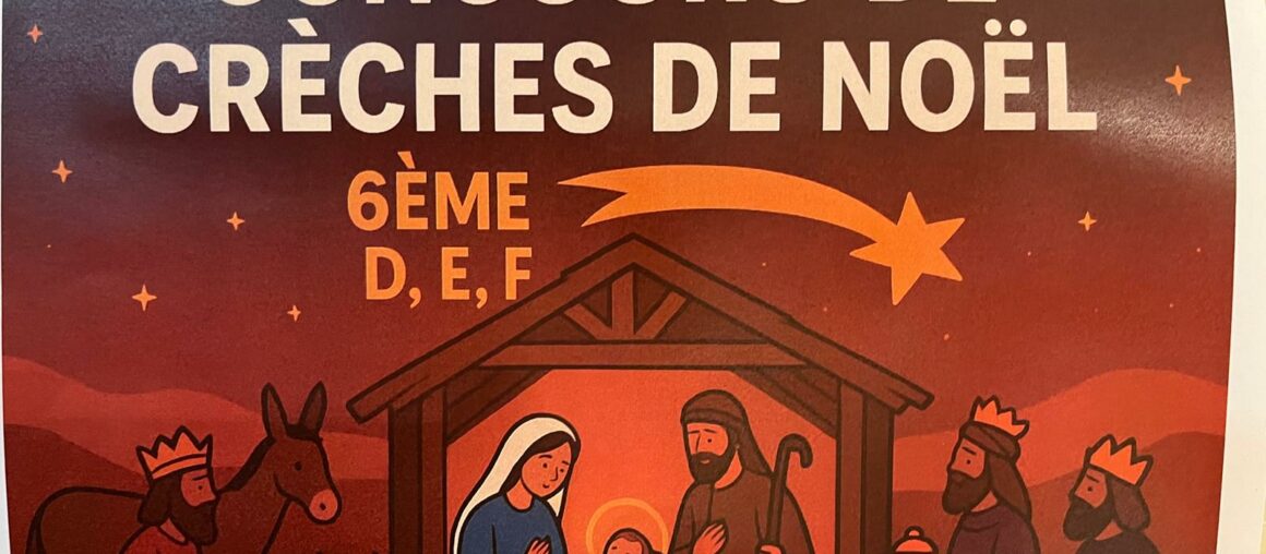 🎄 Concours de crèches 6ème
