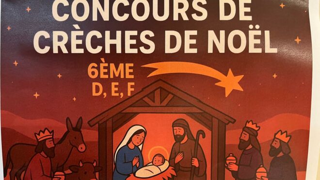 🎄 Concours de crèches 6ème