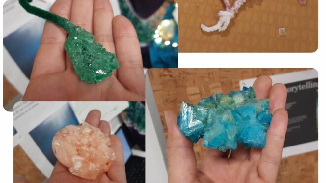 Cristaux en 1re : Science et Créativité