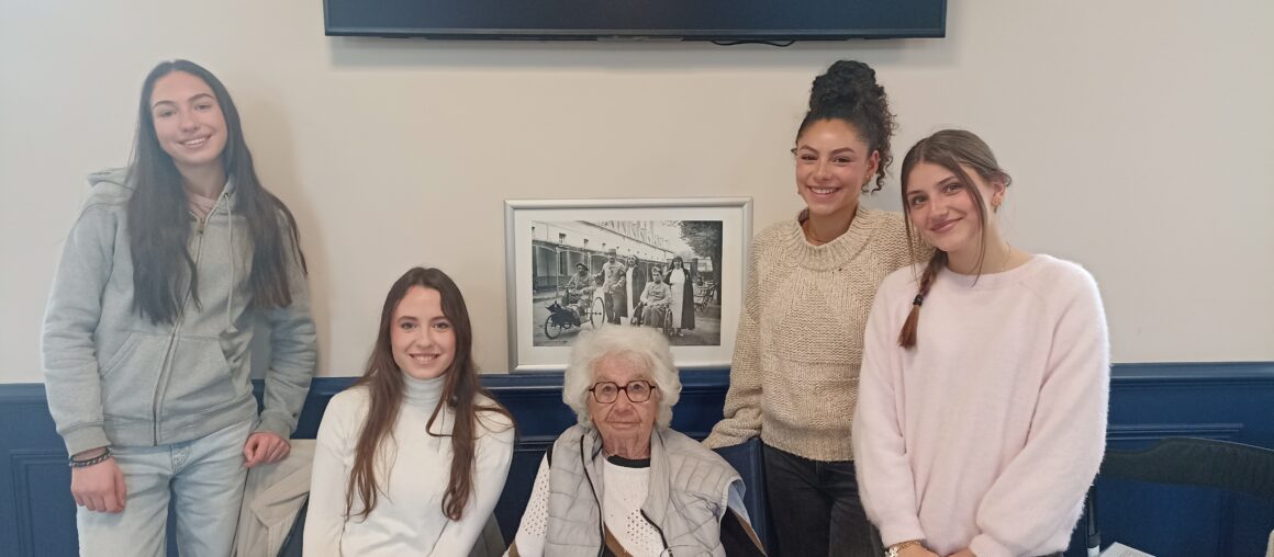 Rencontre exceptionnelle avec Mme Senot Esther