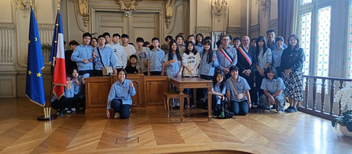 Échange franco-taïwanais : l’Institution accueille les élèves correspondants